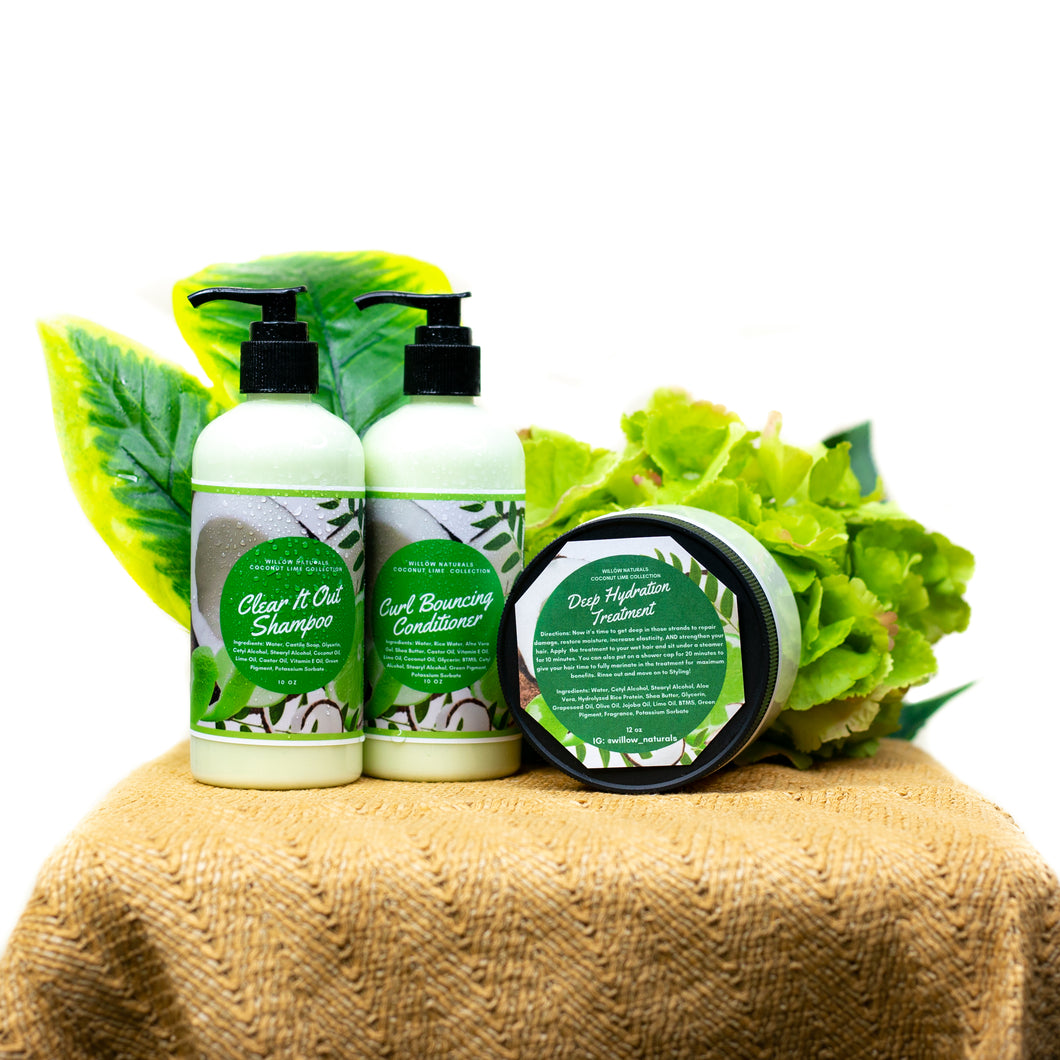 Coconut Lime In-the-Shower Bundle